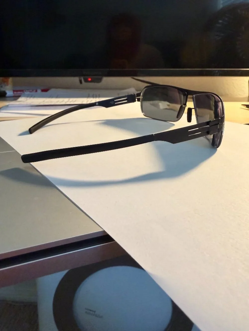 Ic! Berlin Jesse Black Sunglasses Frames